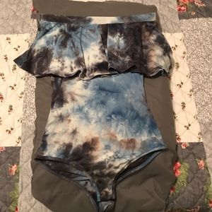 Tie dye bodysuit